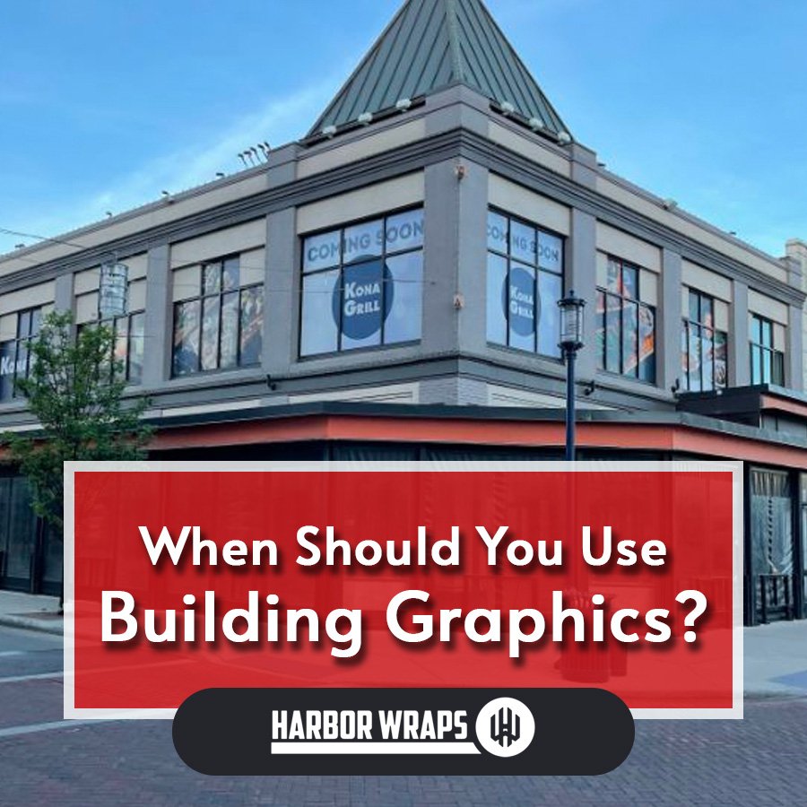 When Should You Use Building Graphics?