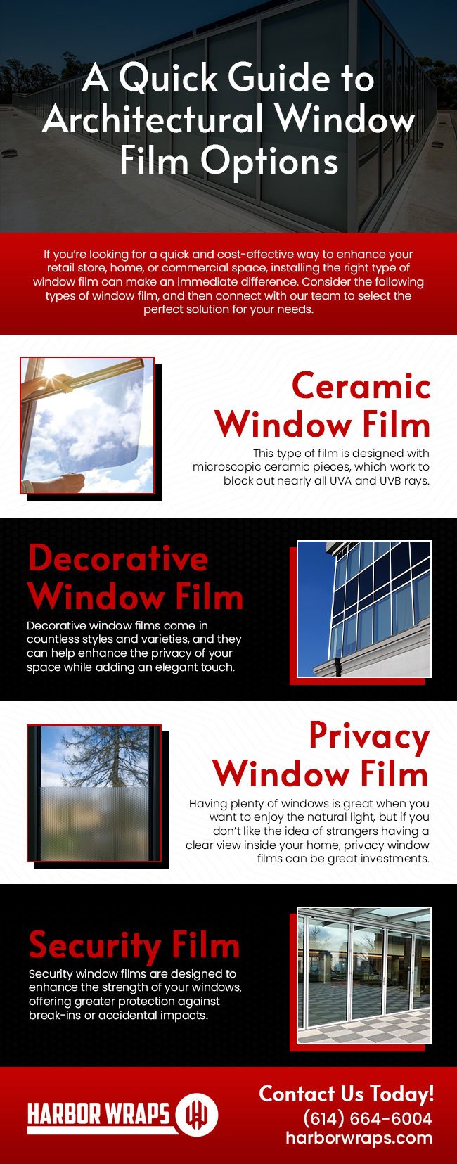 A Quick Guide to Architectural Window Film Options