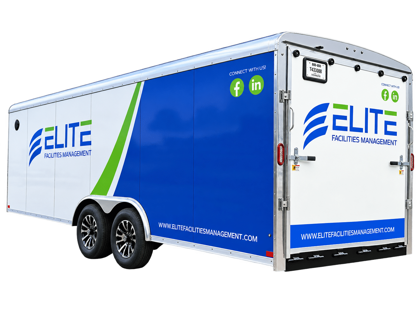 Custom trailer wrap installed by Harbor Wraps in Columbus, Ohio